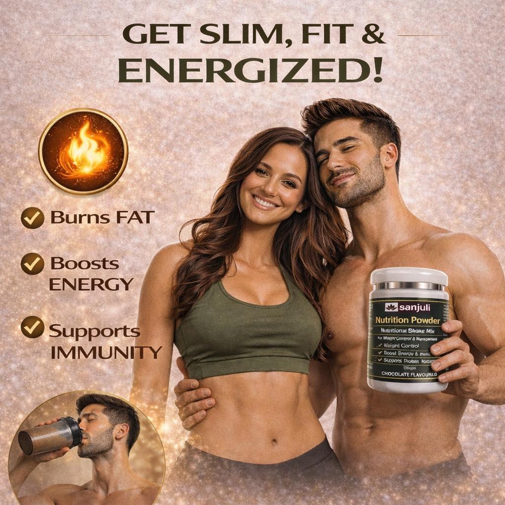 Sanjuli Nutrition Protein Powder 250gm for Weight Control, Boost Energy & Immunity