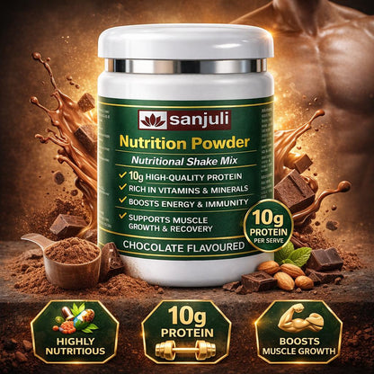 Sanjuli Nutrition Protein Powder 250gm for Weight Control, Boost Energy & Immunity