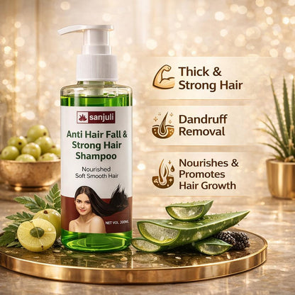 Sanjuli Anti Hair Fall & Strong Hair Shampoo 200 ML | Get Strong, Thick & Long Hair