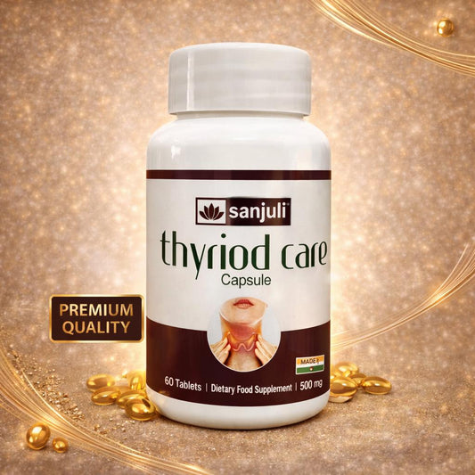 Sanjuli Thyroid Care Capsules 60 Capsules | Herbal Support for Thyroid Balance