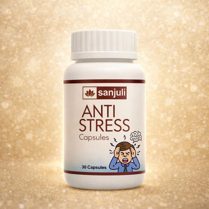 Sanjuli Anti Stress Capsules 30 Capsules | Herbal Support for Calmness & Mental Balance